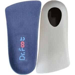 New Dr. Foot Medium (W9-10.5 | M7.5-9) Pair 3/4 Length Orthotic Shoe Inserts